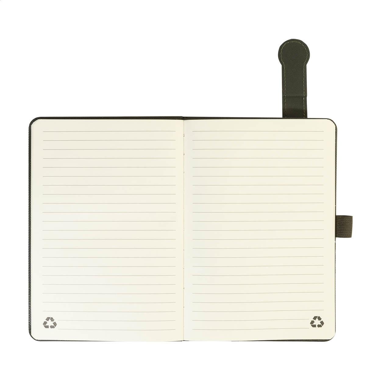 Carnet din PU reciclat Clappuk Verde