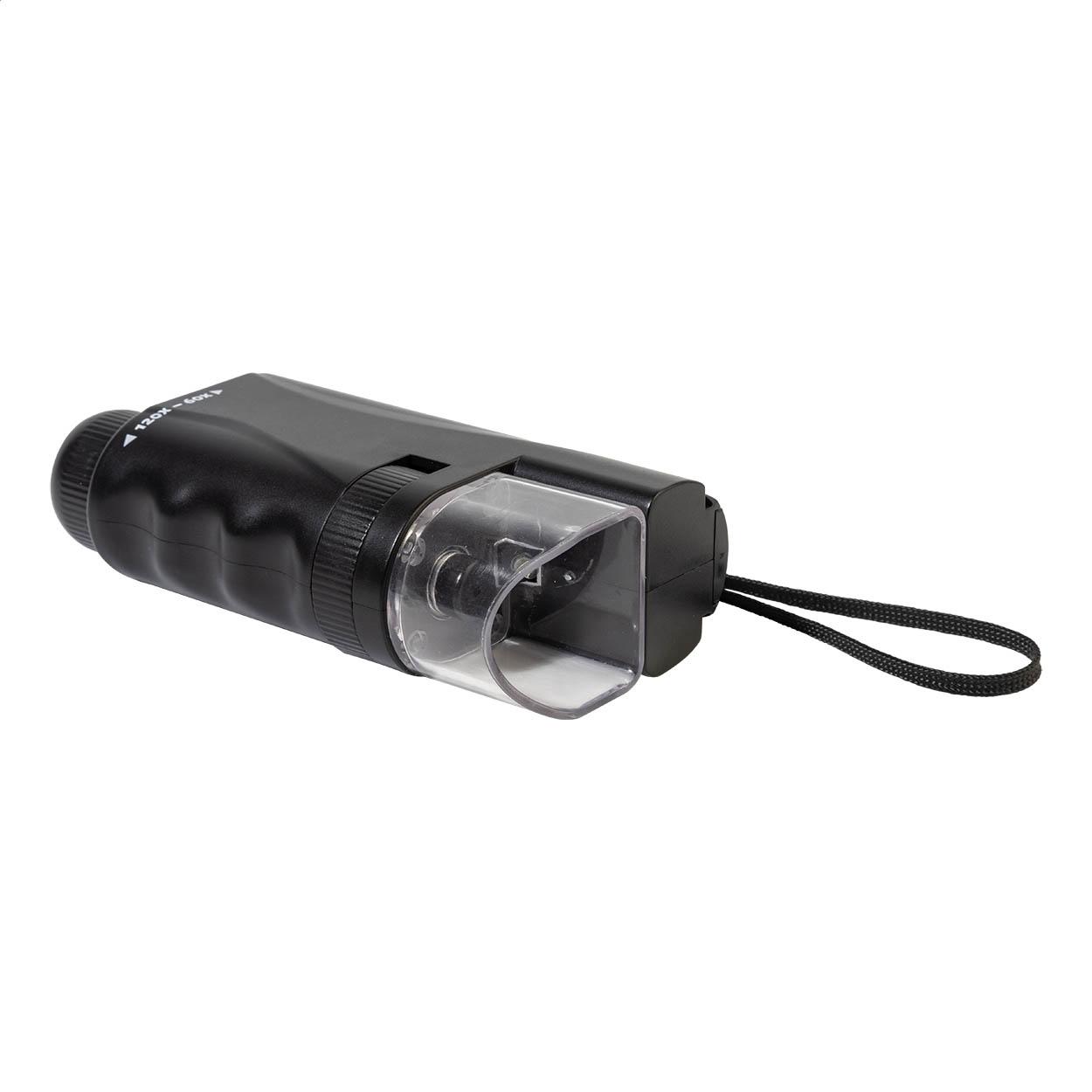 Microscop de buzunar MiniPeek Negru