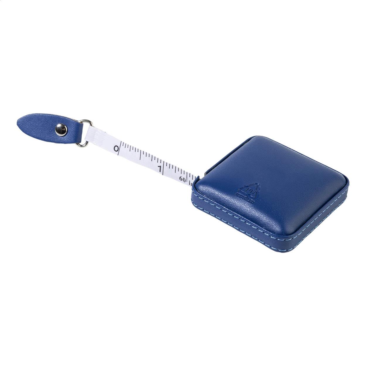 Centimetru din PU reciclat Siluette Albastru