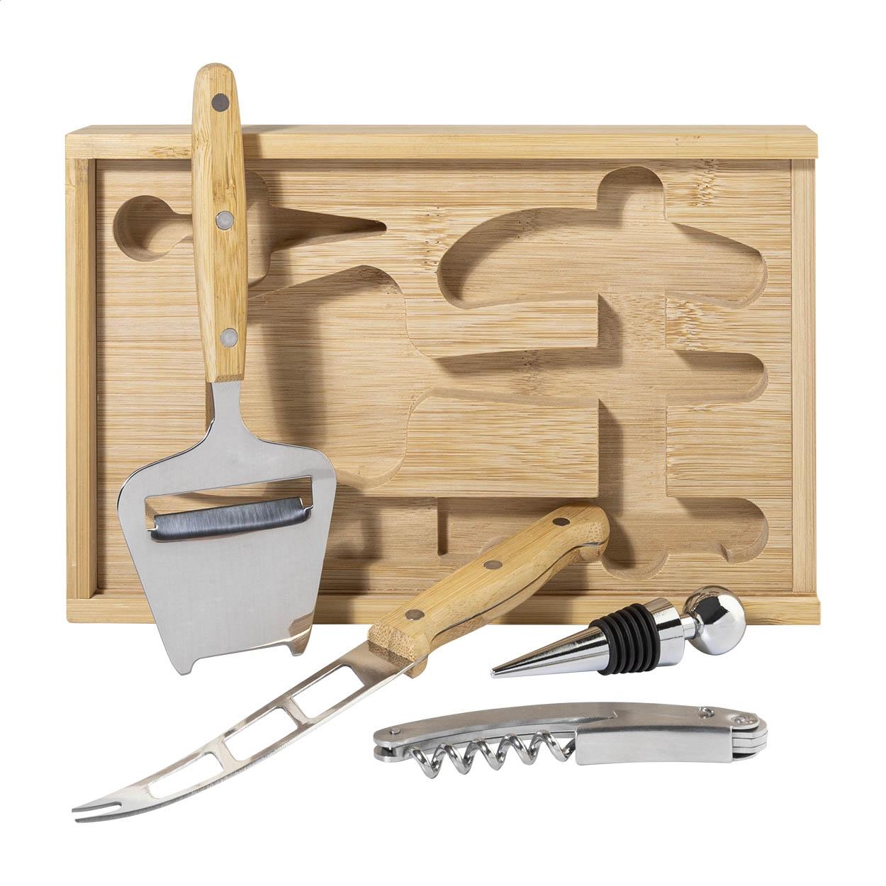 Set de brânzeturi și vin QuesoVino natural