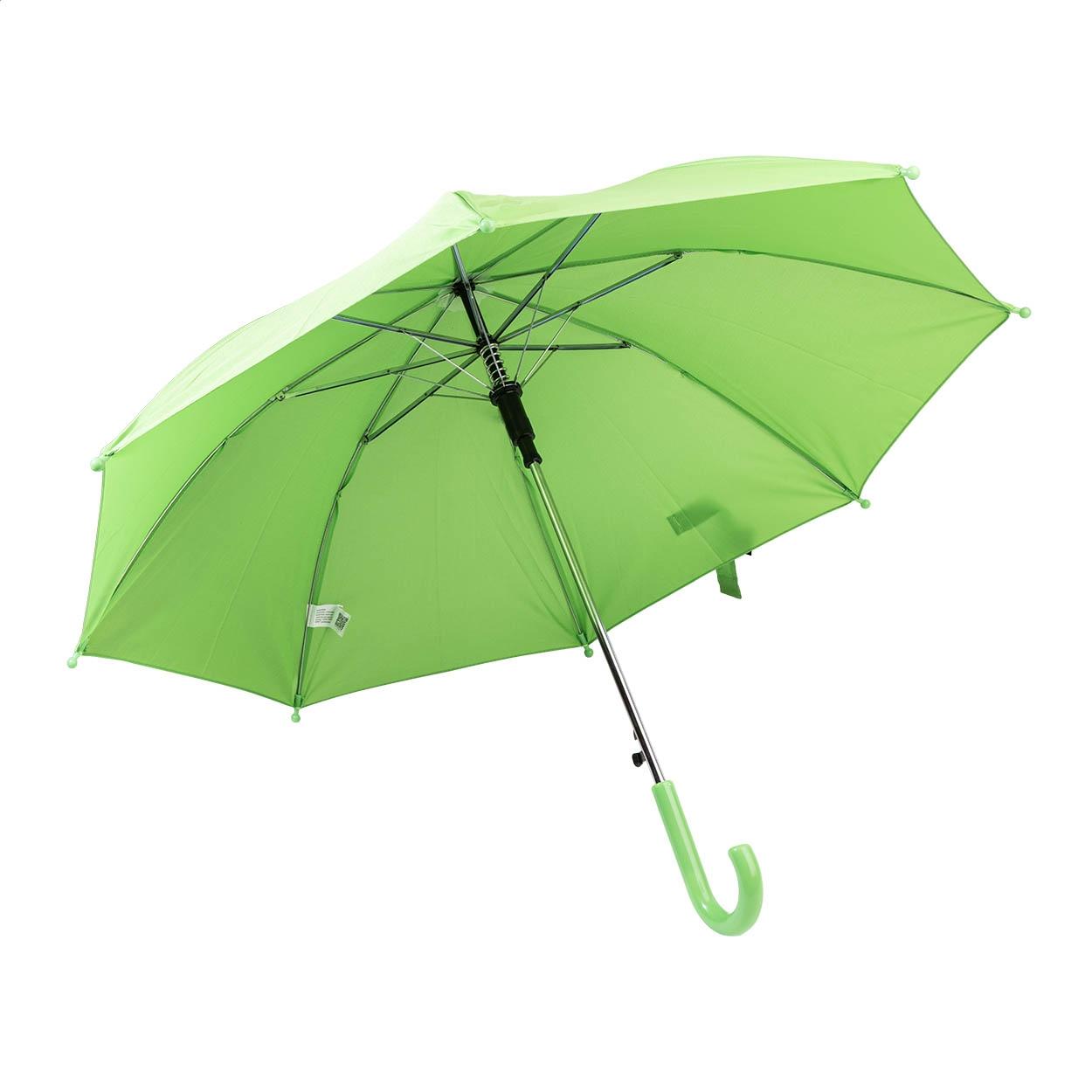 Umbrelă pentru copii din RPET Minirain Verde