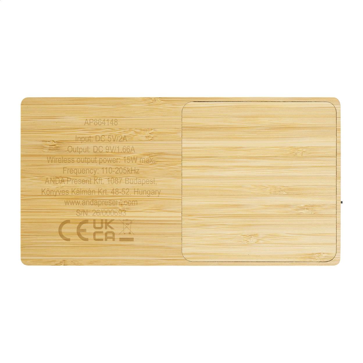Încărcător wireless cu încălzitor pentru cană SipDock natural Negru