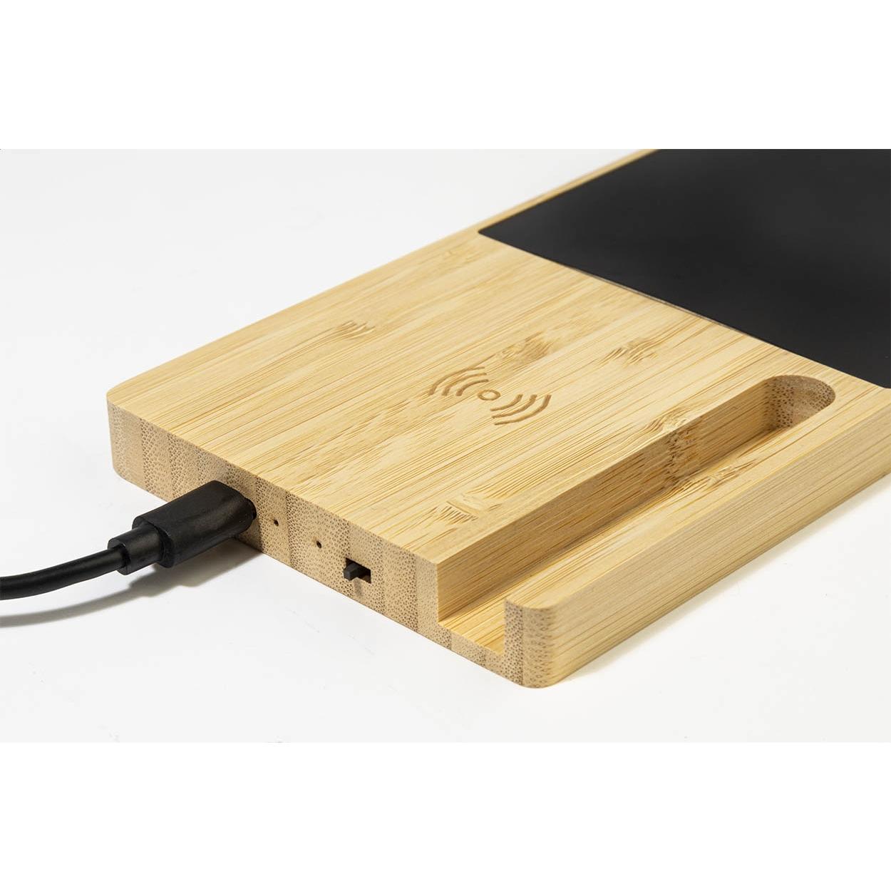Încărcător wireless cu încălzitor pentru cană SipDock natural Negru