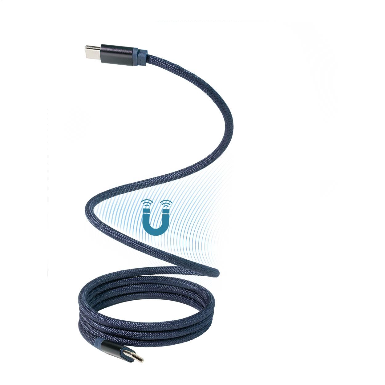 Cablu USB-C magnetic de 60 W Magsle