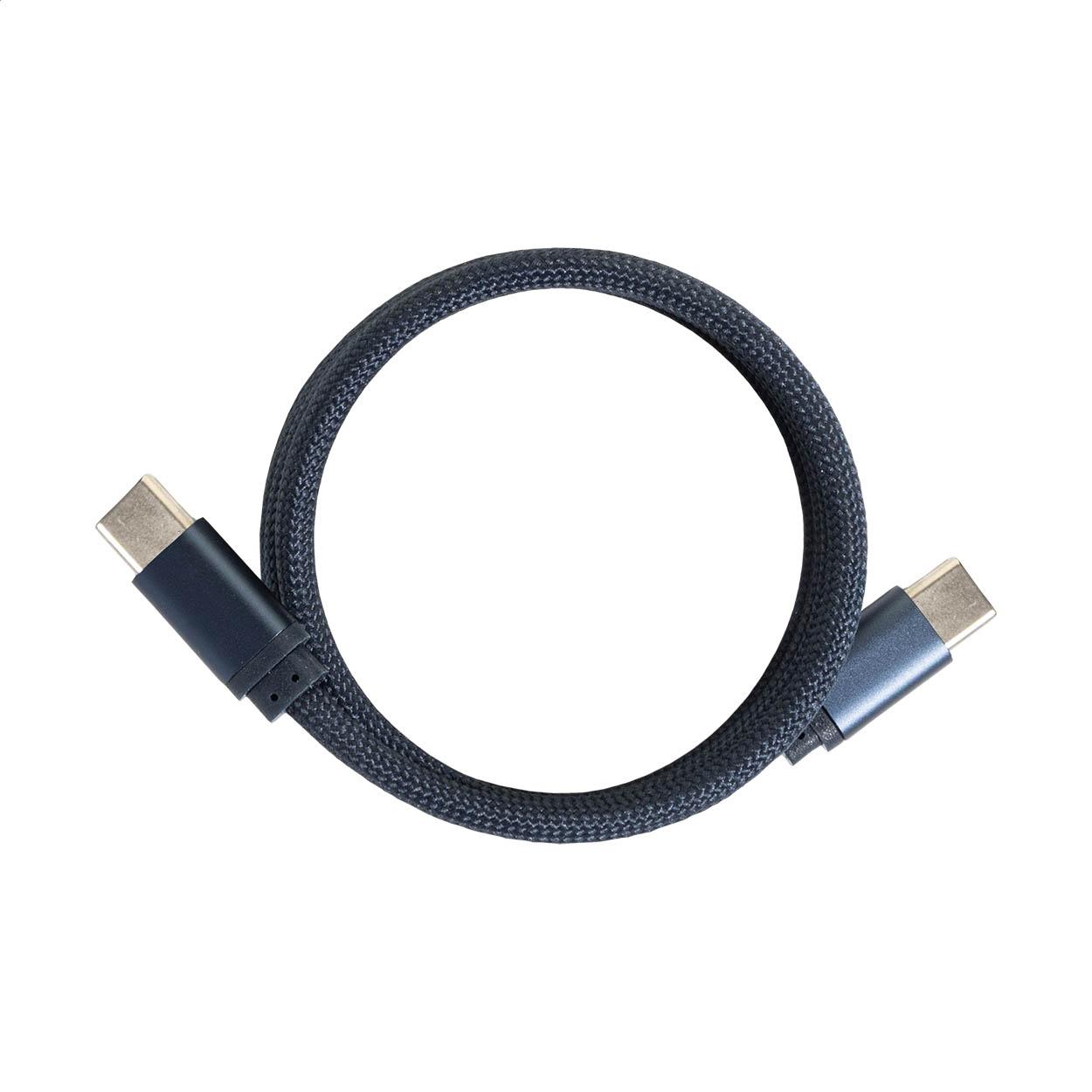 Cablu USB-C magnetic de 60 W Magsle albastru închis