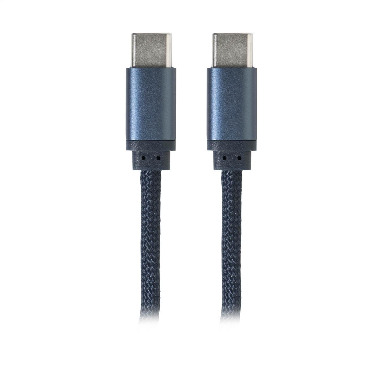 Cablu USB-C magnetic de 60 W Magsle albastru închis