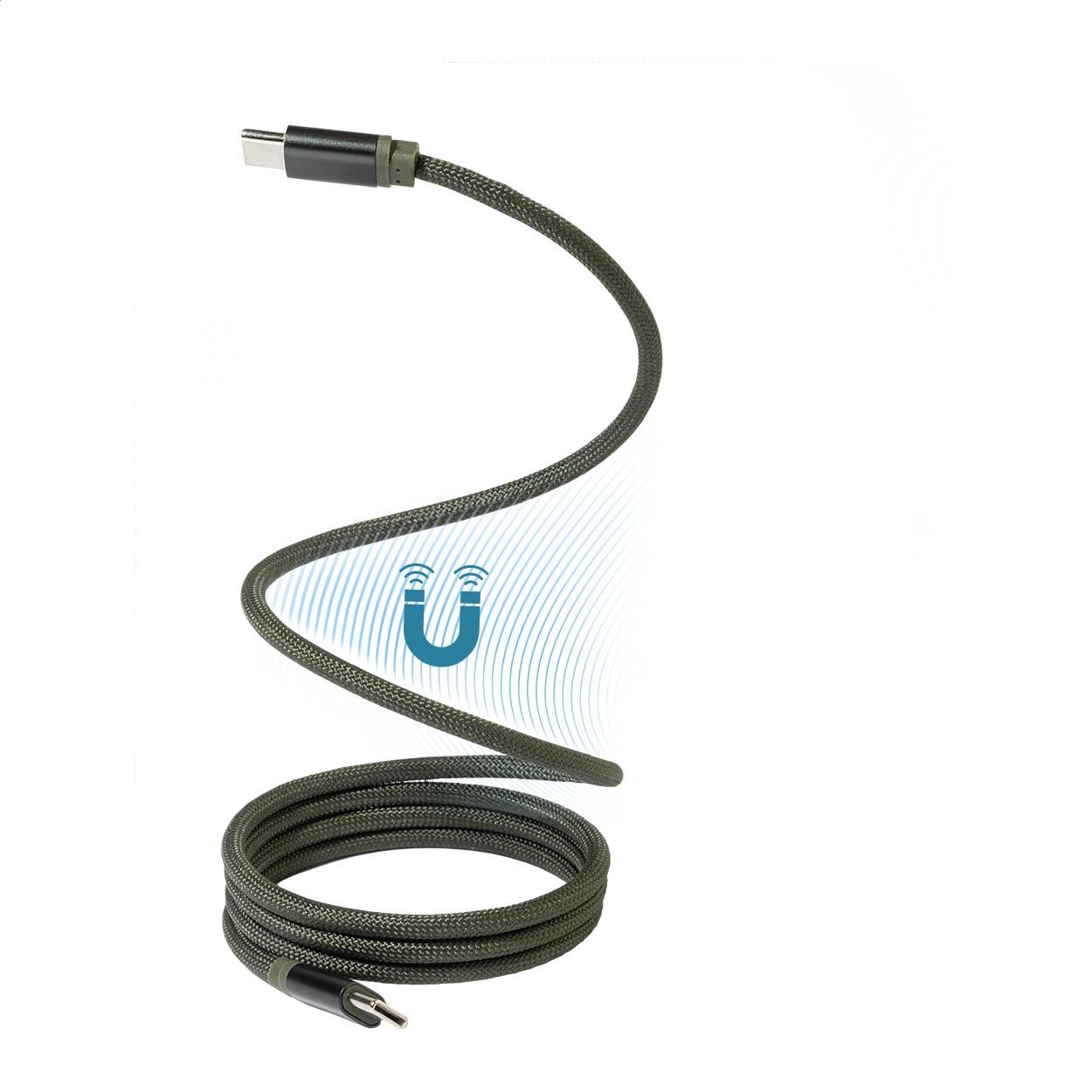 Cablu USB-C magnetic de 60 W Magsle
