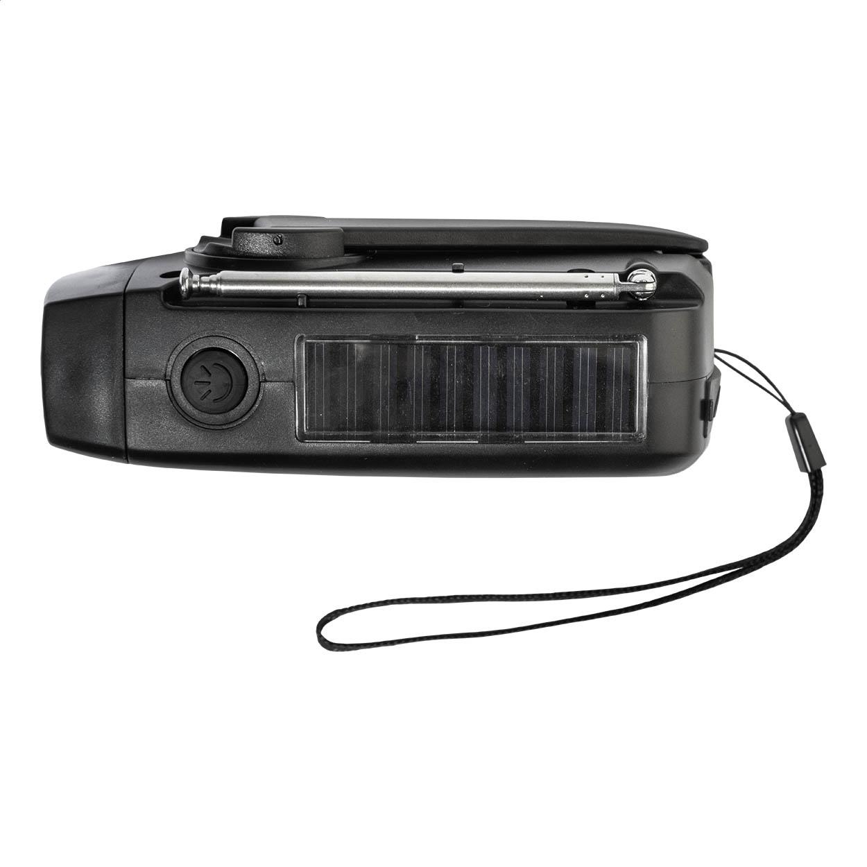 Radio multifuncțional pentru situații de urgență Beacon Negru