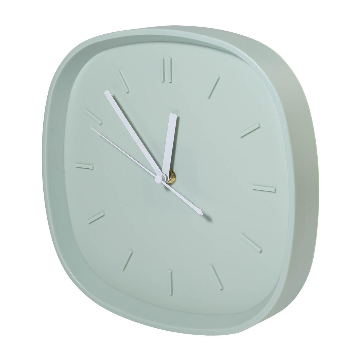 Ceas de perete din PS reciclat Rectra Verde