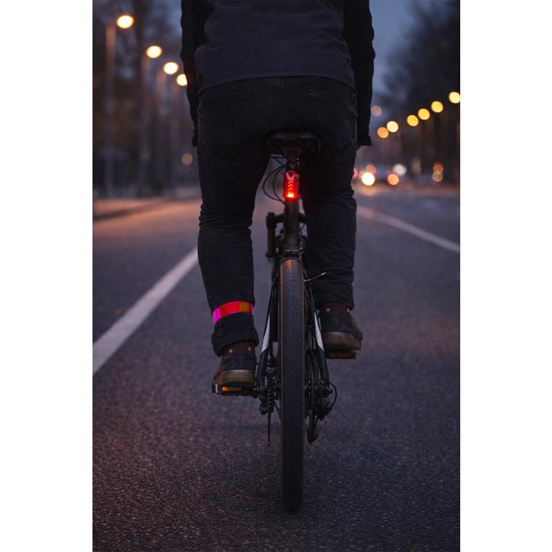 Brățara reflectorizantă BONDO Roșu
