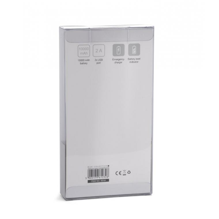 Baterie externă TIEN 10 000 mAh alb