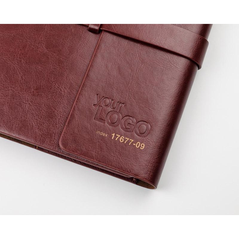 Notebook VASCO A5 maro