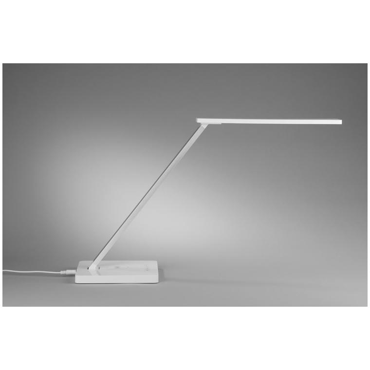 Lampă de birou cu încărcător wireless VELIA Alb