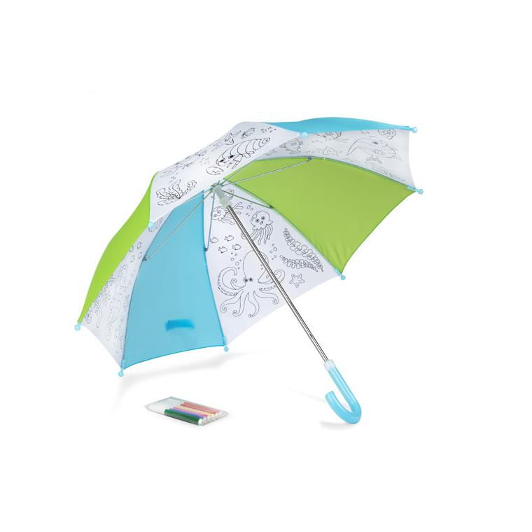 Umbrelă de colorat KIDDI Multicolor