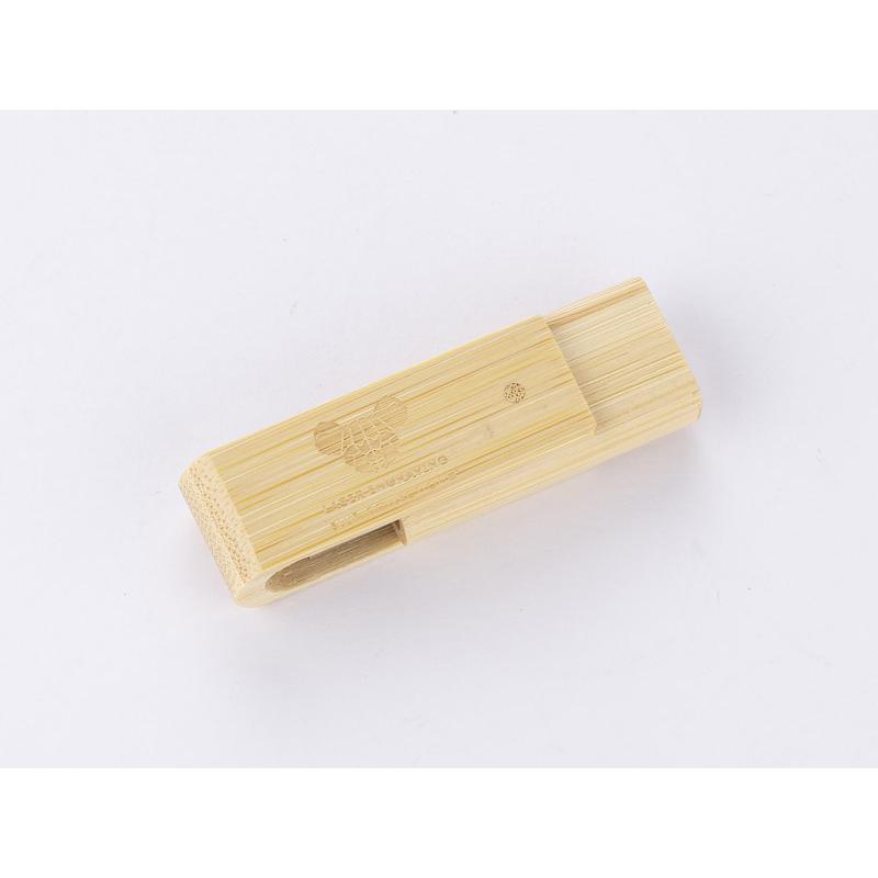 Stick USB Bamboo TWISTER 16 GB Maro