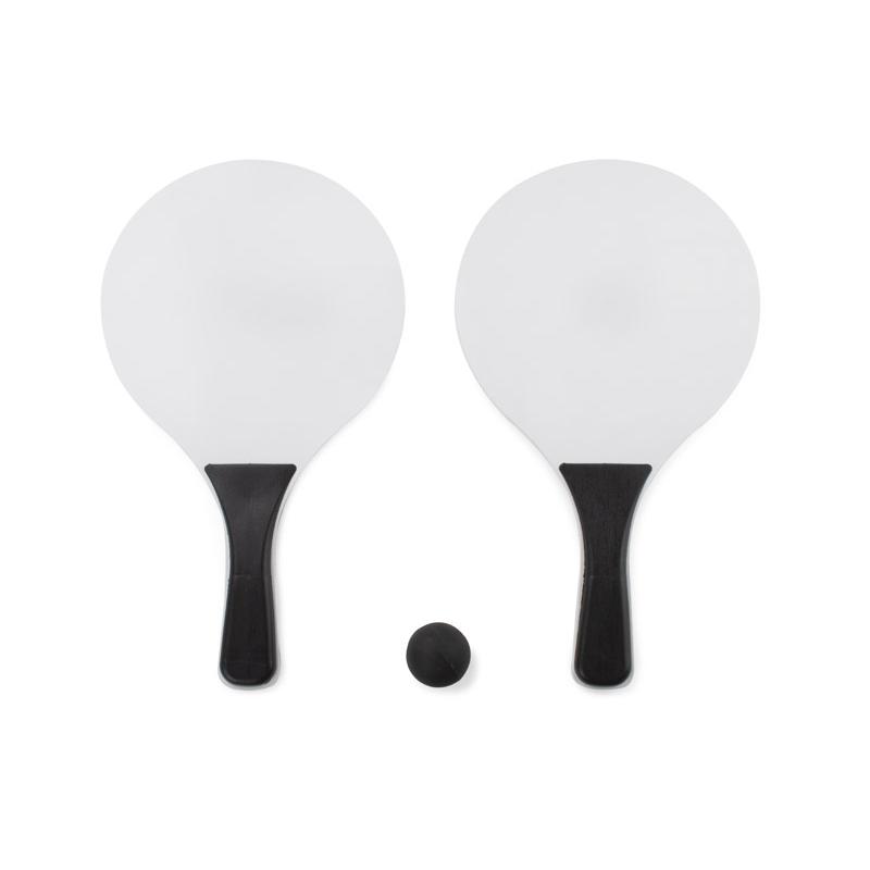 Set de palete de plajă TINES Negru