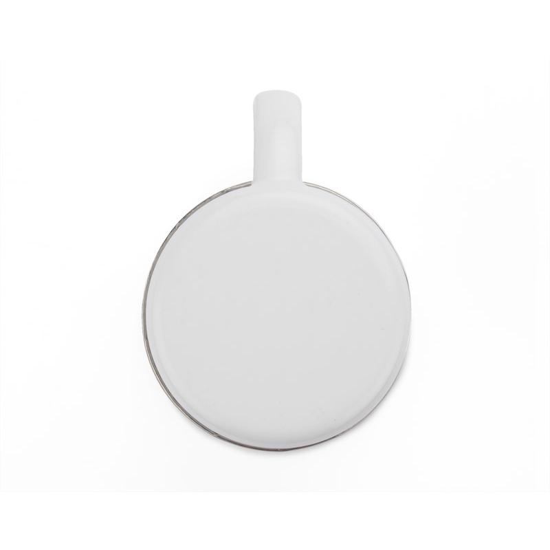 Cană emailată SUBLIM 380 ml Alb