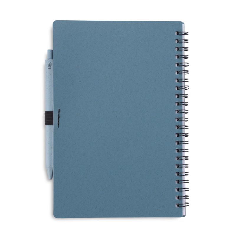 Notebook with pen TRESA A5 Albastru