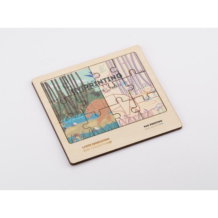 Puzzle din lemn WOODSY Natural