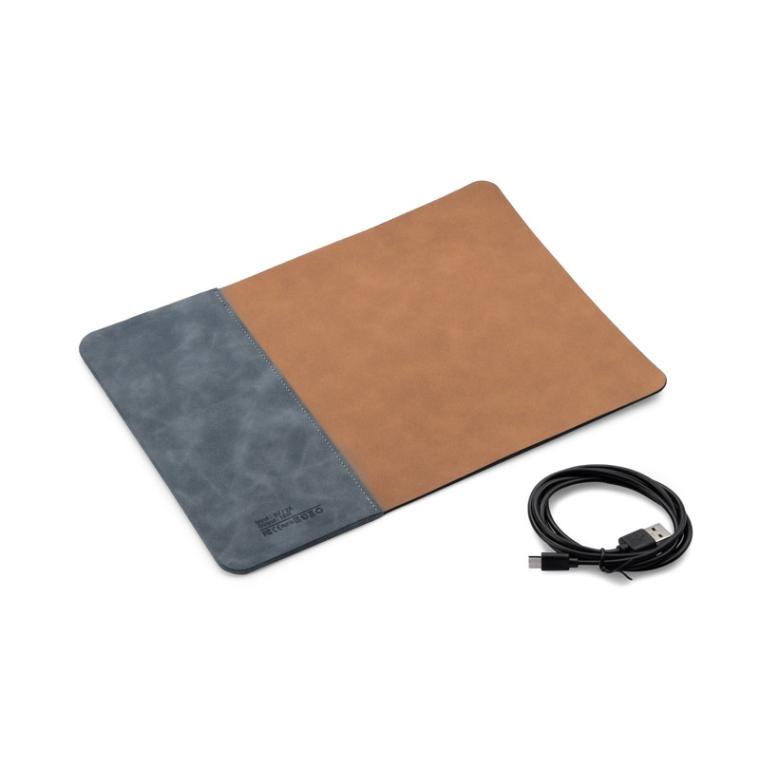 Mousepad cu încărcare wireless ENERGO 15W Bleumarin