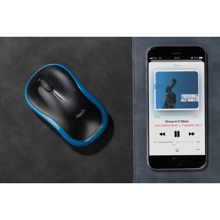 Mousepad cu încărcare wireless ENERGO 15W Bleumarin