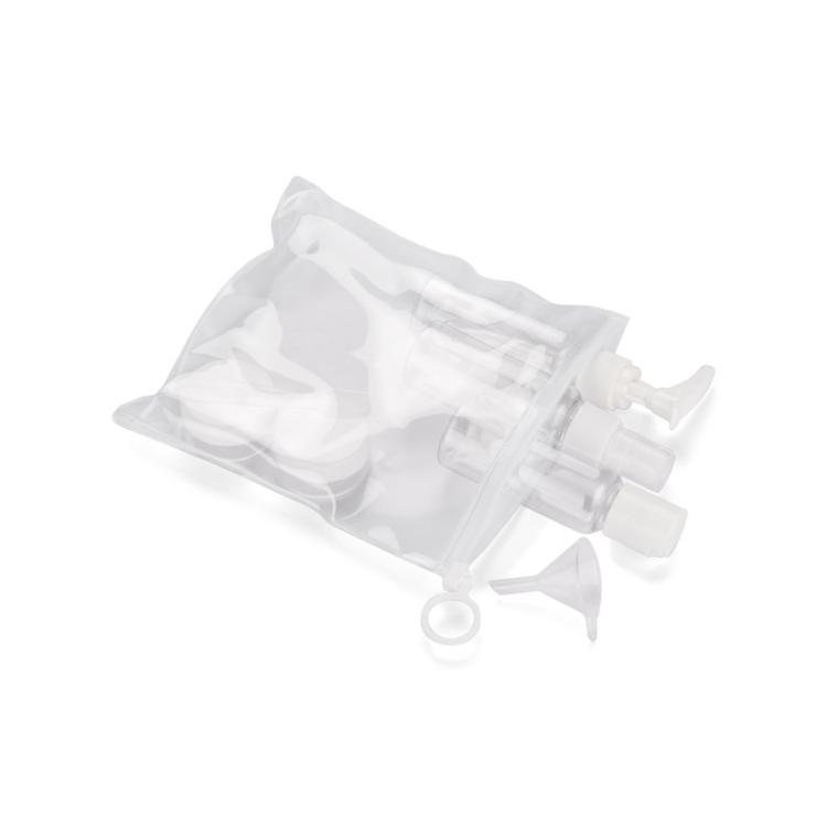 Set sticle de voiaj AIRO Alb