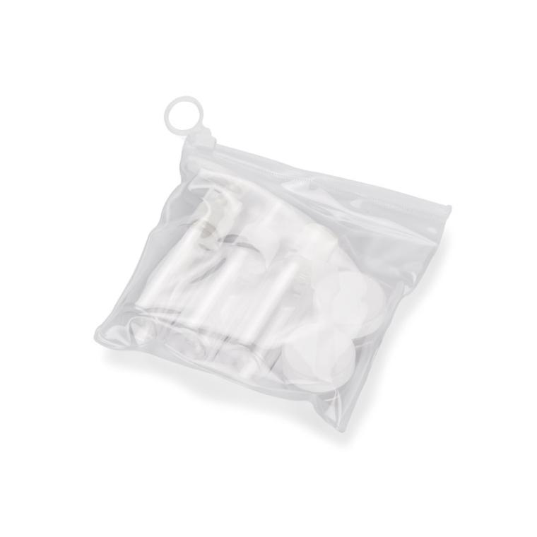 Set sticle de voiaj AIRO Alb