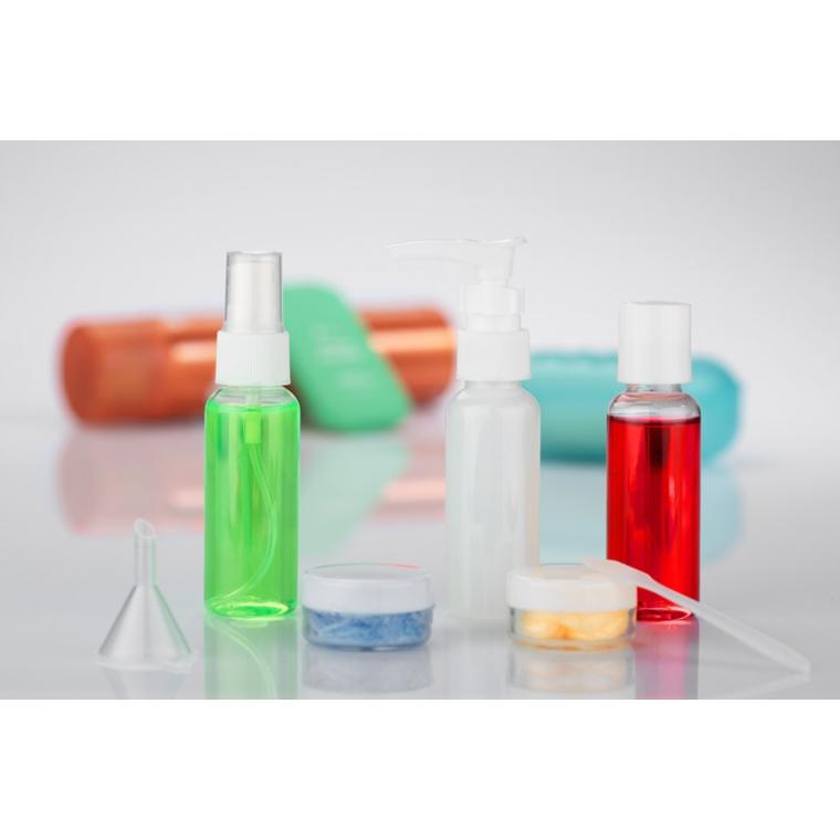 Set sticle de voiaj AIRO Alb