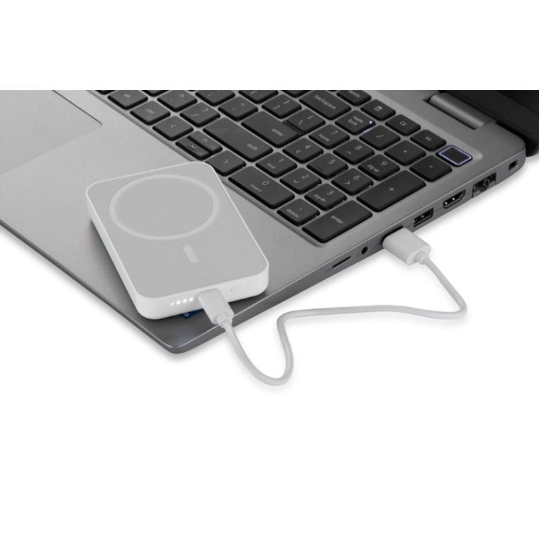 Powerbank PRESTI 5000 mAh 18W Alb