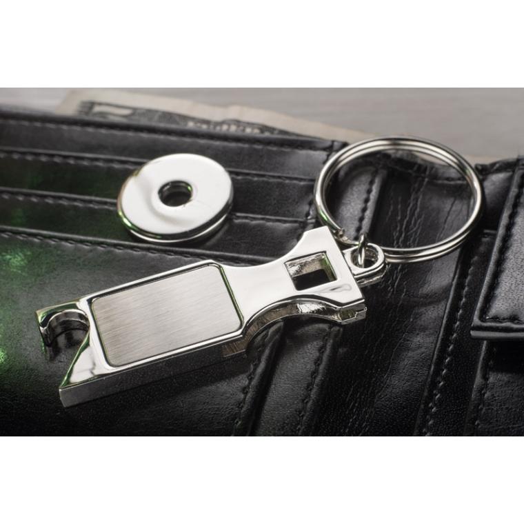 Breloc SPRITI Argintiu