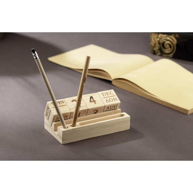 Calendar din bambus NEN Natural
