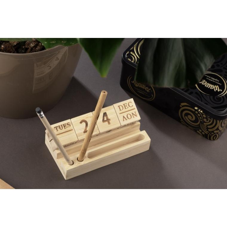 Calendar din bambus NEN Natural