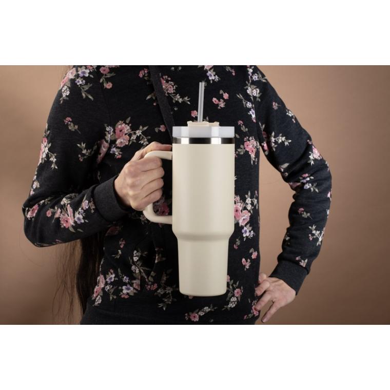 Cană termică STANLI 1000 ml Natural