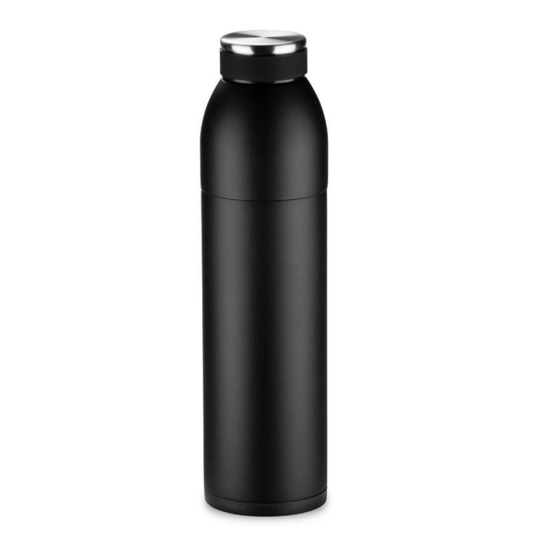 Sticlă termică DUAL 550 ml Negru