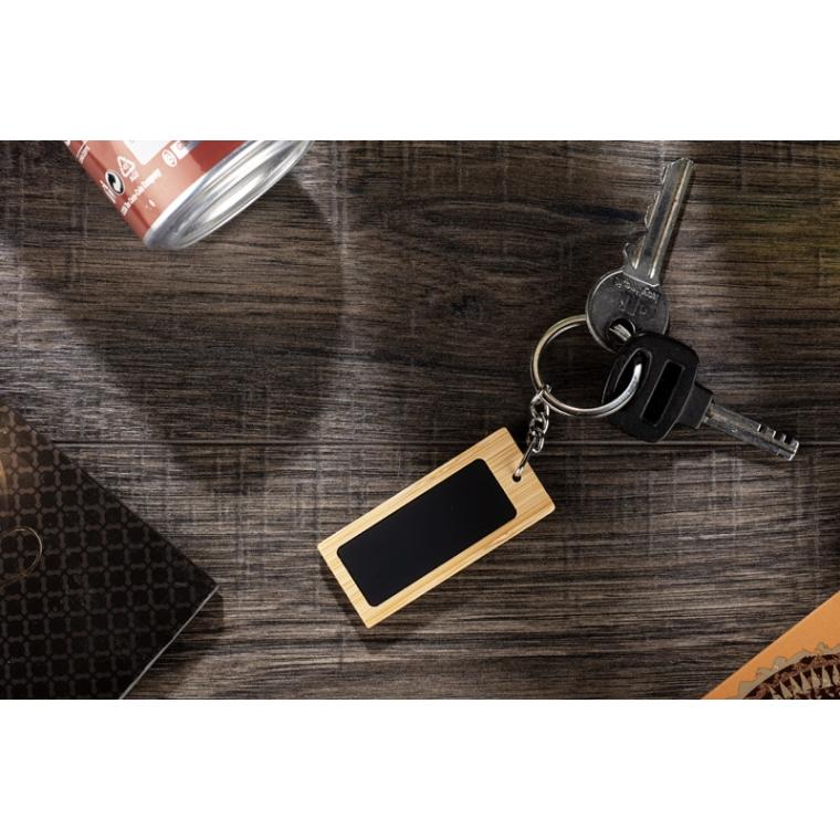 Breloc din bambus ERO Negru