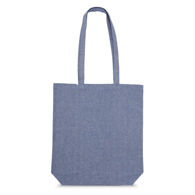 Geantă din bumbac LAN 140 g Bleumarin