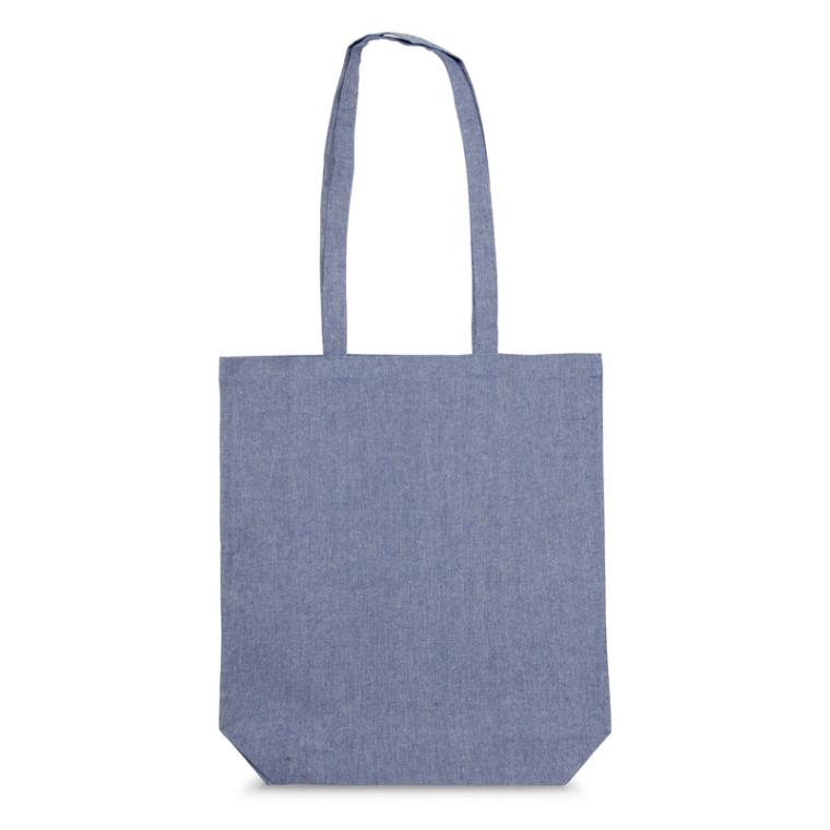 Geantă din bumbac LAN 140 g Bleumarin