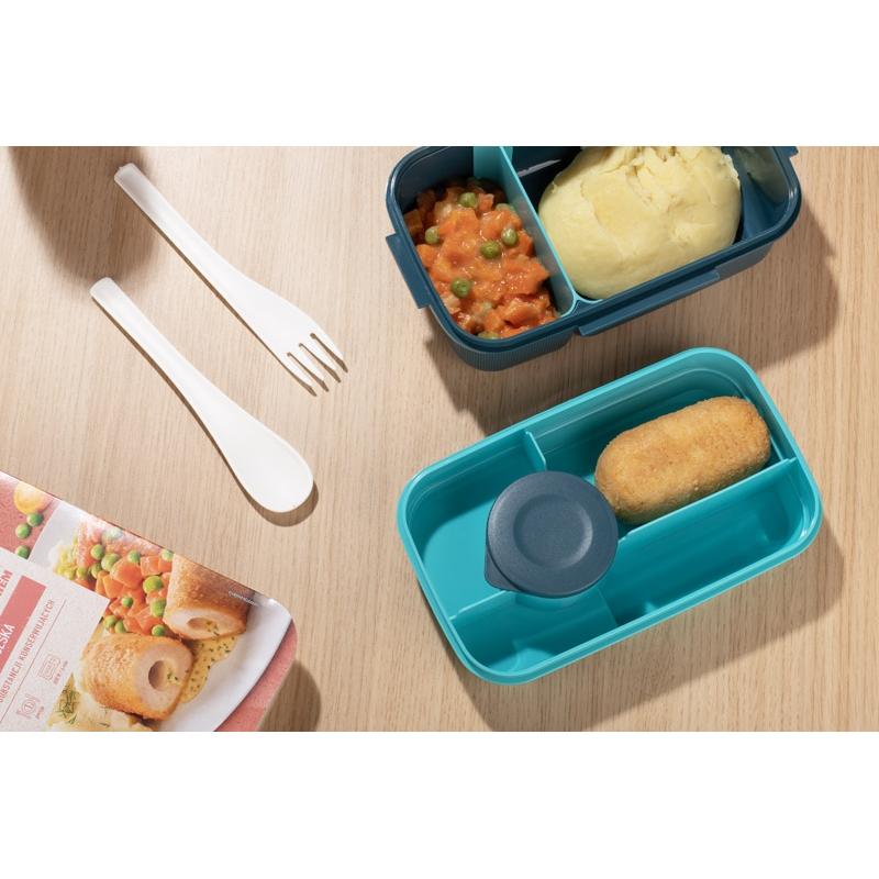 Cască pentru alimente Bilo 1600 ml Turcoaz