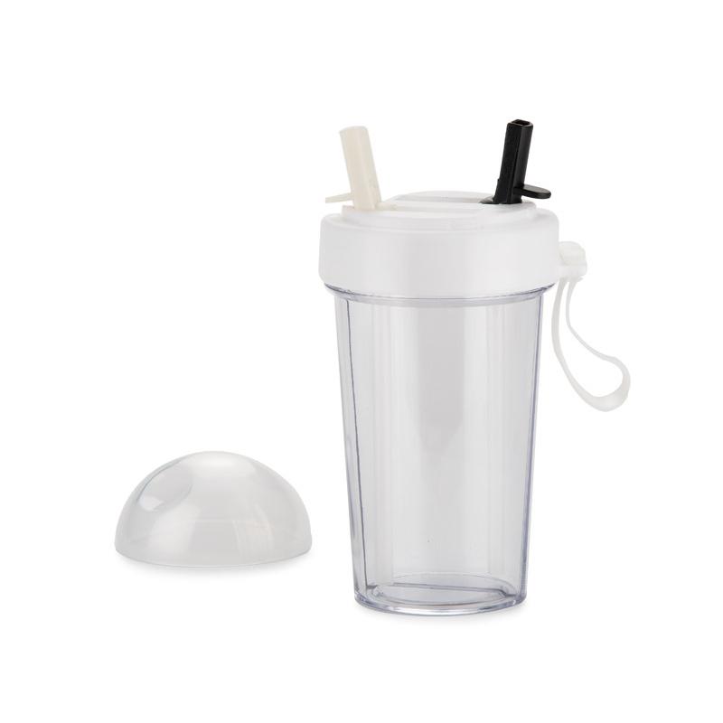 Cană cu două compartimente Dui 420 ml Alb