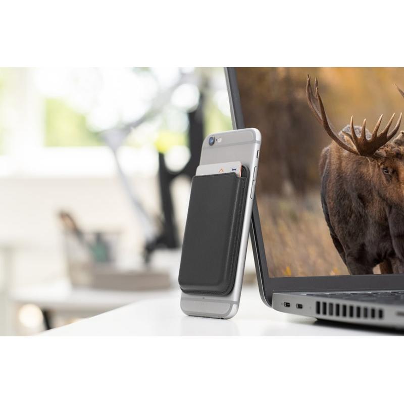 Portofel magnetic pentru telefon Magilo Negru