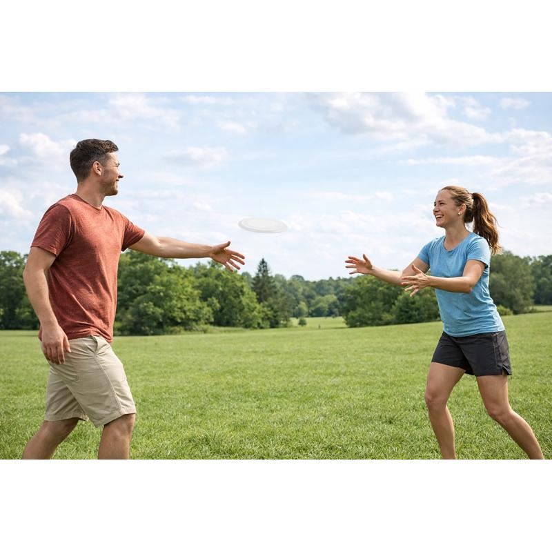 Frisbee Zing Alb