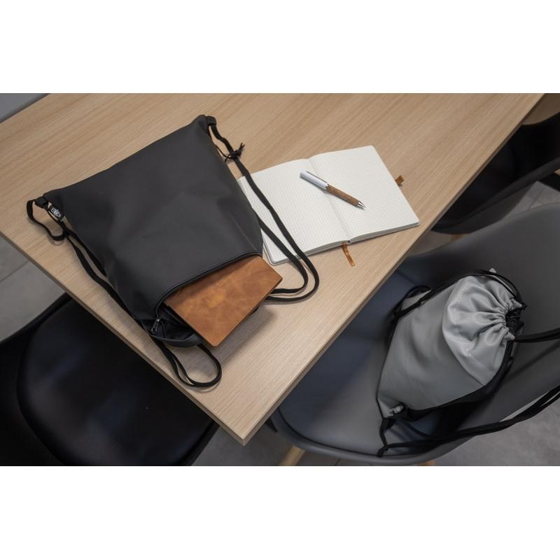 Sac cu șnur Basko Negru
