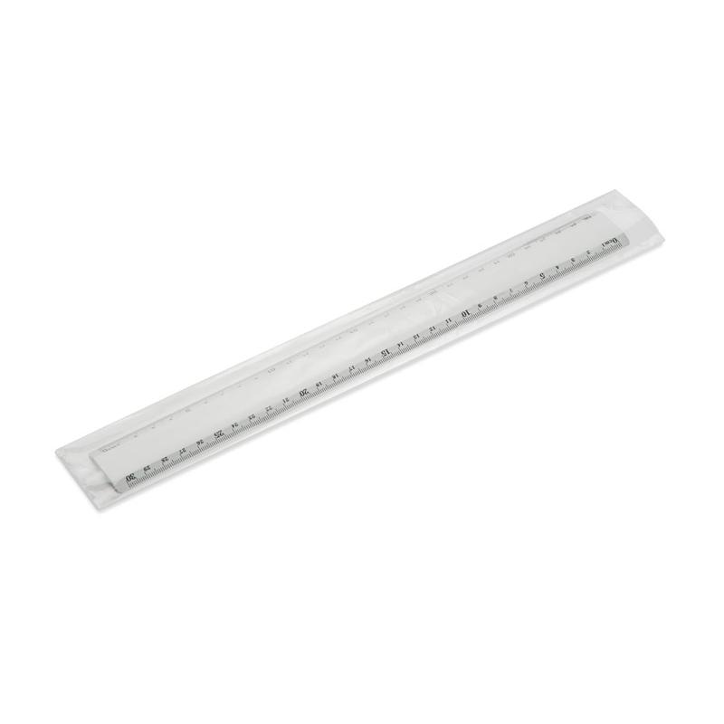 Riglă metalică 30 cm Ferra Argintiu