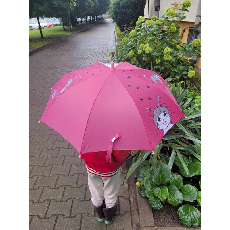 Umbrelă pentru copii Miau Roz