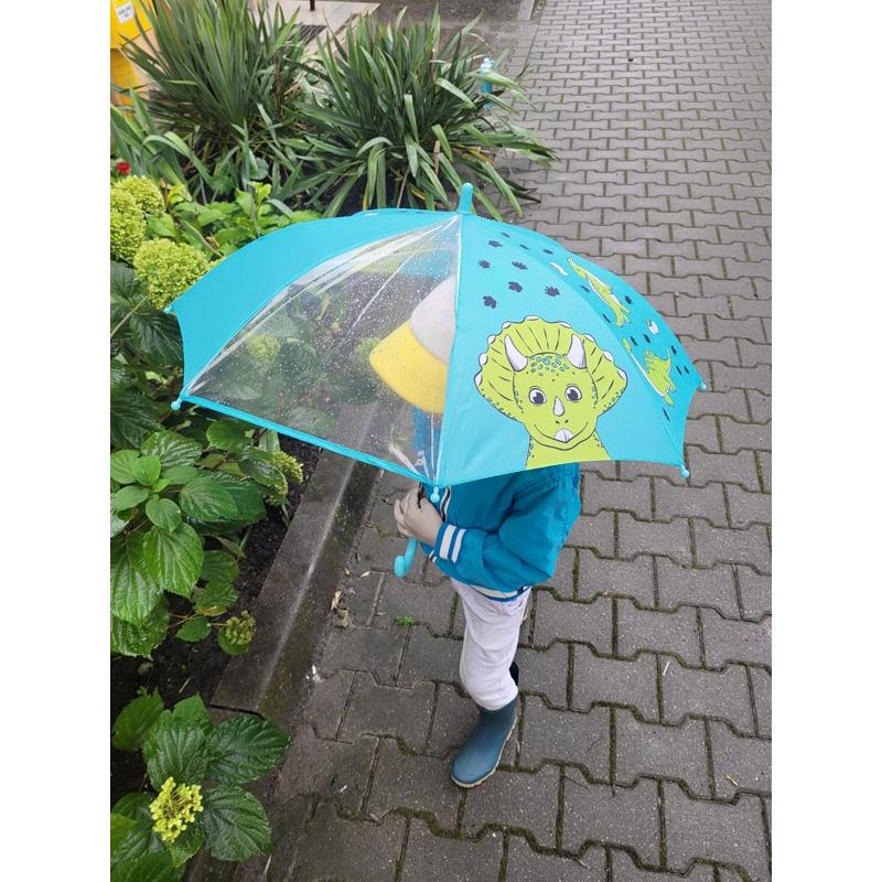 Umbrelă pentru copii Dino Albastru