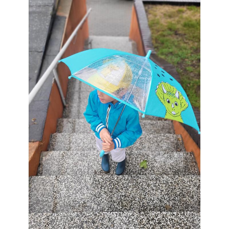Umbrelă pentru copii Dino Albastru