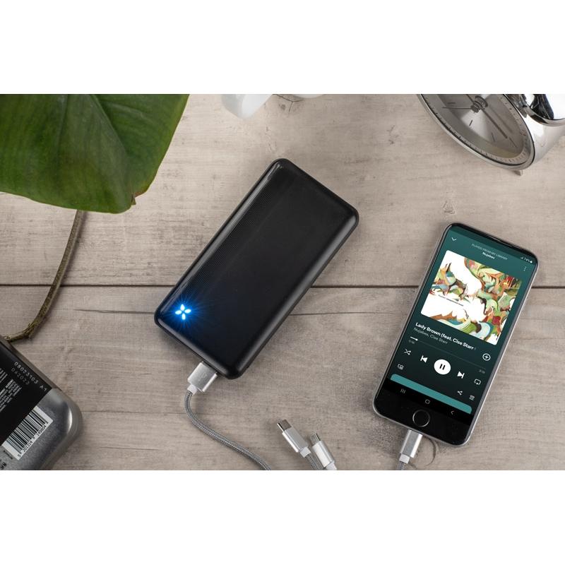 Baterie externă Magion 10000 mAh 22,5W Negru
