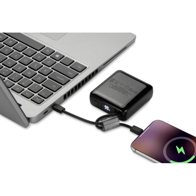 Baterie externă Lumero 10000 mAh 22,5W Negru