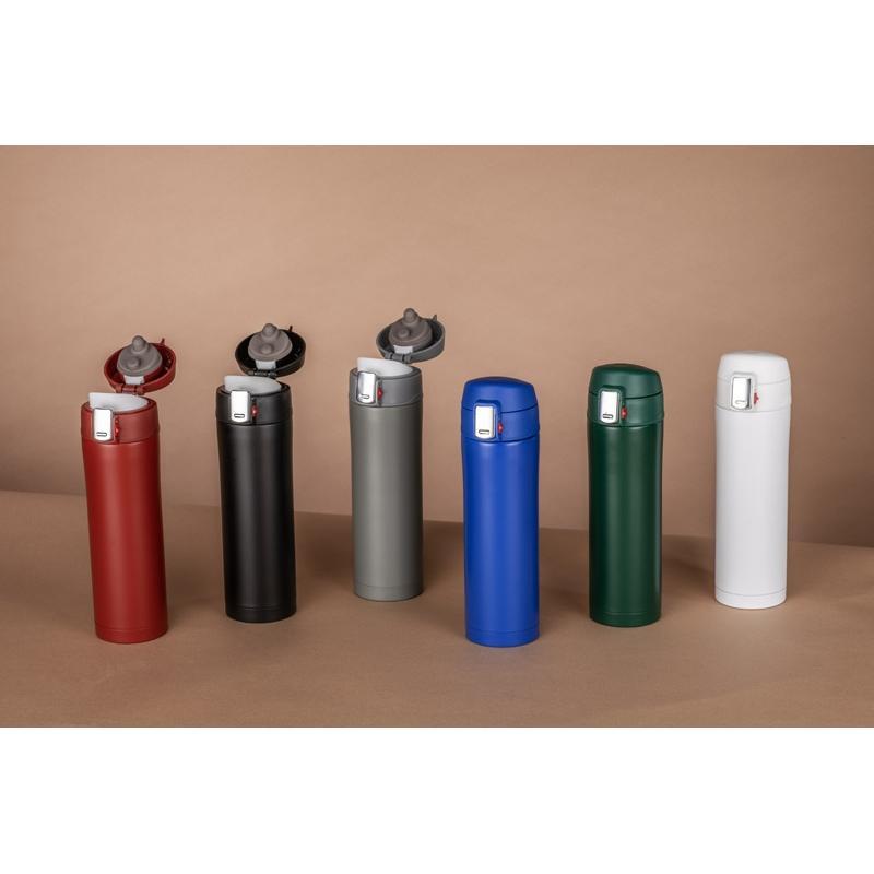Cană termică Lock Mat 440 ml Gri