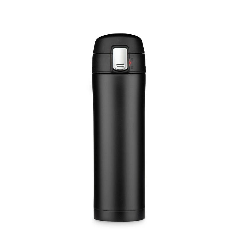 Cană termică Lock Mat 440 ml Negru